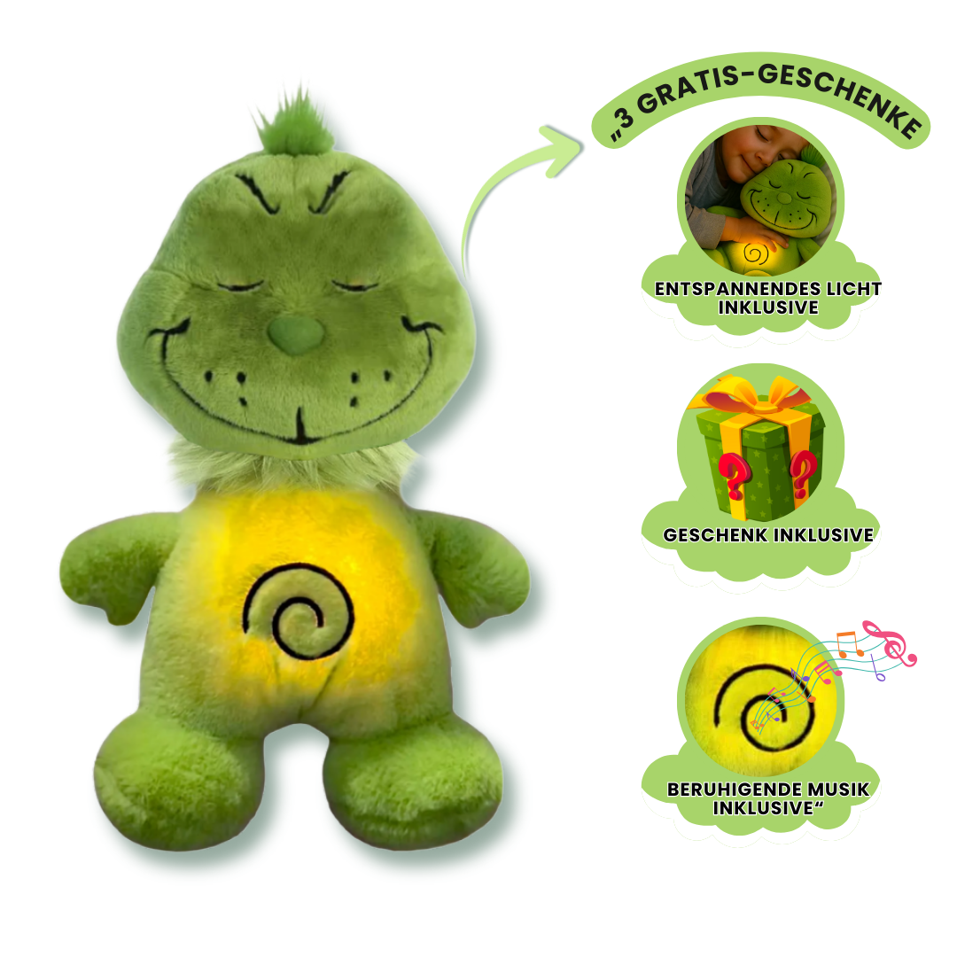 CozyGrun™ – Dein atmendes Anti-Stress Plüschtier